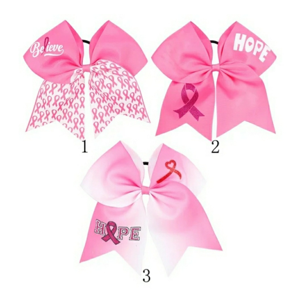 Breast Cancer Awareness Hairbows